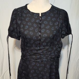 Marc Jacobs dress  size 10 Paisley Broken Zipper